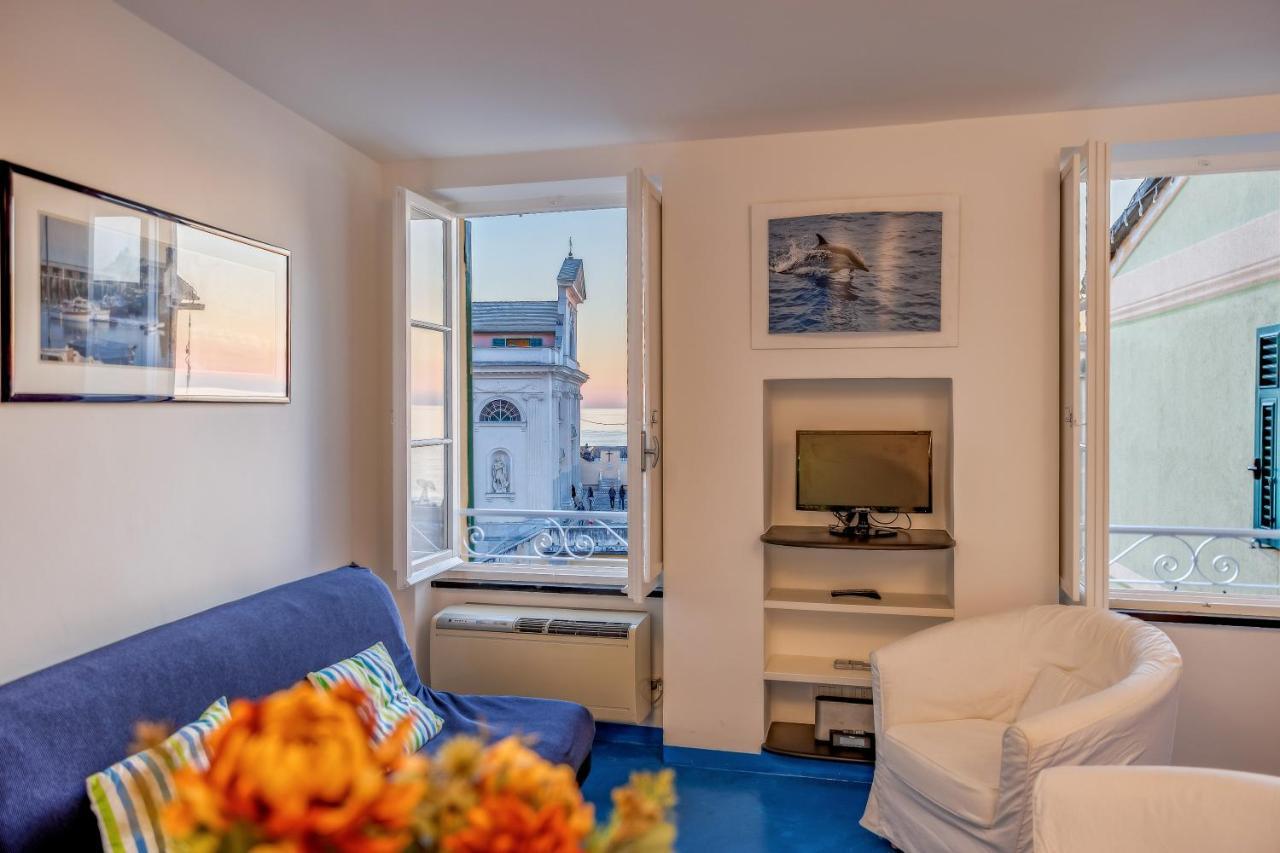 Appartement Casa Marina Relax Con Vista Sul Mare à Camogli Extérieur photo